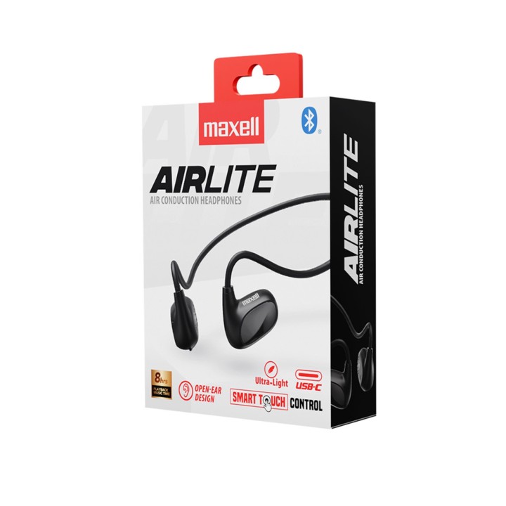 MAXELL 348652 EB-AIR90 AIRLITE BT AUDIFONNO BLK