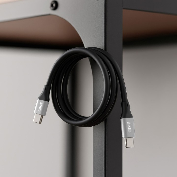 MAXELL MAG60C 348680 CABLE USB C A USB C JELLEEZ NEGRO