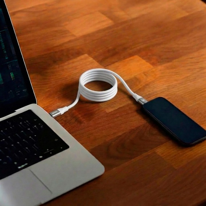 MAXELL MAG60C 348681 CABLE USB C A USB C JELLEEZ BLANCO