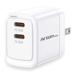 ARGOM ARG-AC-0132WT CARGADOR PARED