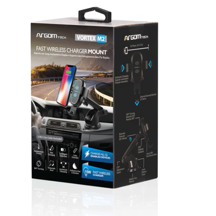 ARGOM CARGADOR RAPIDO AUTO
