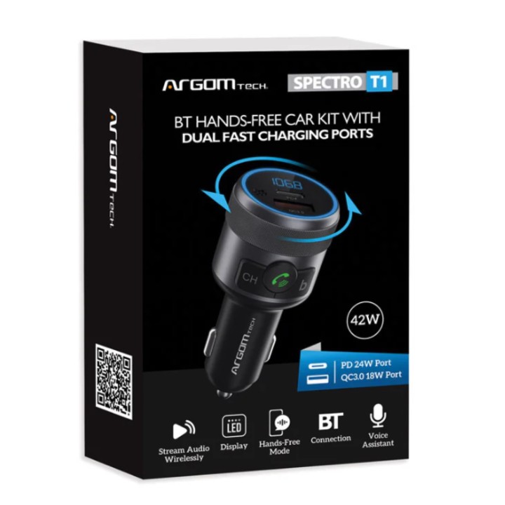 ARGOM KIT DE MANOS LIBRES 12 VOLTEOS
