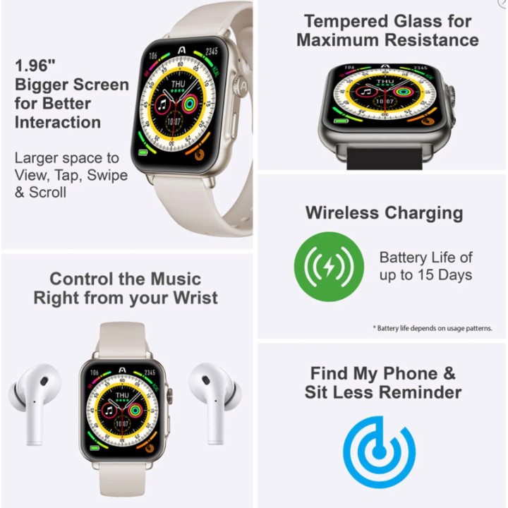 ARGOM ARG-WT-6055BG RELOJ INTELIGENTE S55 IP67