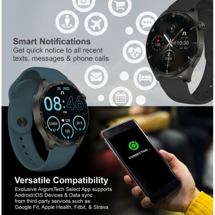 ARGOM ARG-WT-6061BK RELOJ INTELIGENTE C61 I967 BK
