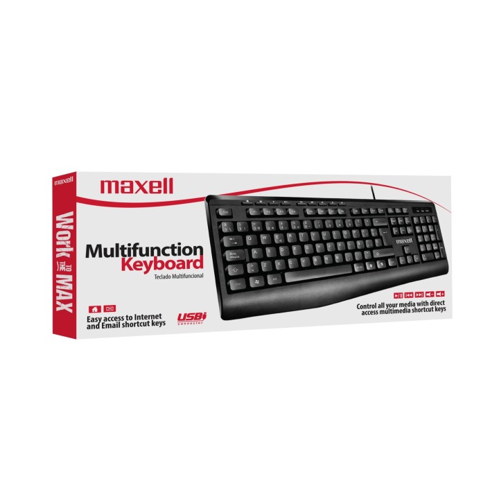 MAXELL 346120 TECLADO USB KB-100