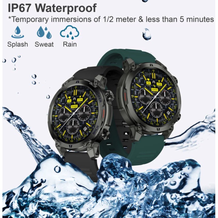 ARGOM ARG-WT-6070BK  RELOJ INTELIGENTE