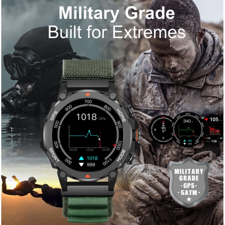 ARGOM ARG-WT-6080BK  RELOJ INTELIGENTE