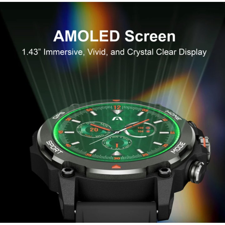 ARGOM ARG-WT-6080BK  RELOJ INTELIGENTE
