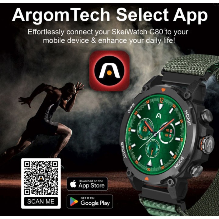 ARGOM ARG-WT-6080BK  RELOJ INTELIGENTE