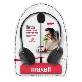 MAXELL 346173 AUDIFONOS ALAMBRICOS CON MIC