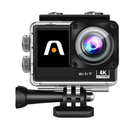 ARGOM CÁMARA DE ACCIÓN EPIC 85 4K ULTRA HD CON CONTROL REMOTO Y PANTALLAS DUALES