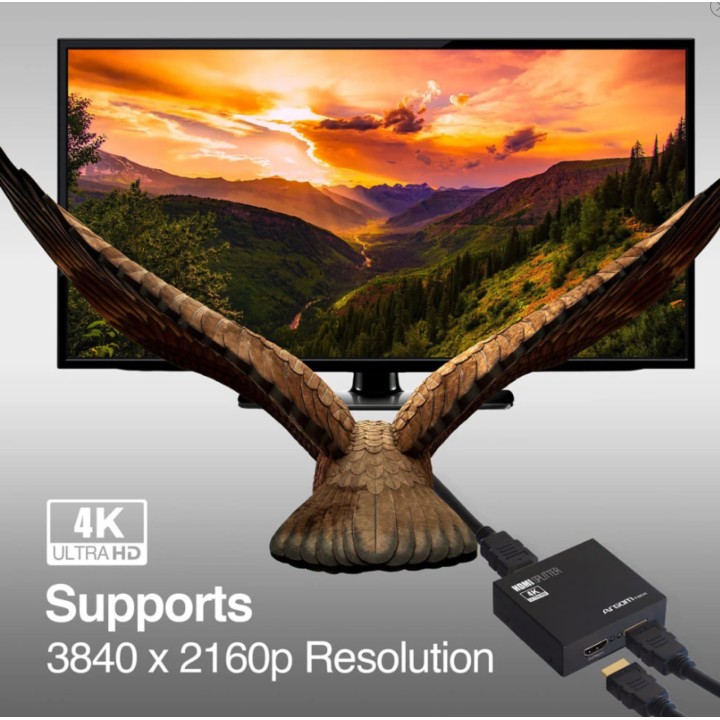 ARGOM DIVISOR HDMI DE 2 CANALES
