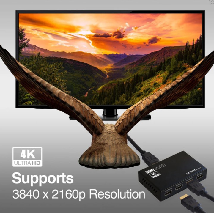 ARGOM DIVISOR HDMI DE 4 CANALES