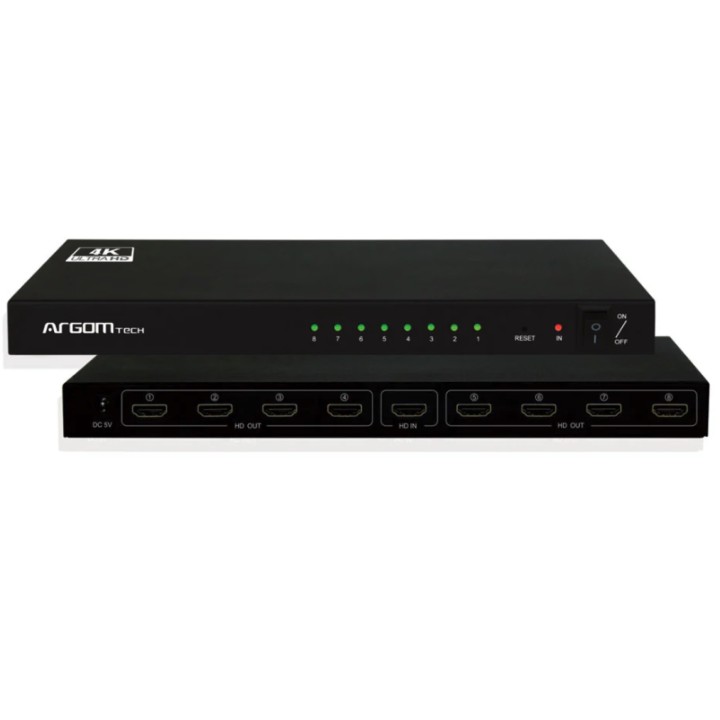 ARGOM HDMI SWITCH 8 PUERTOS