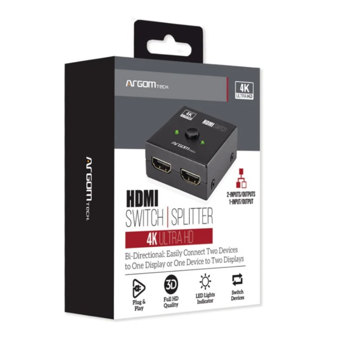 ARGOM HDMI SWITCH/SPLITTER 4K