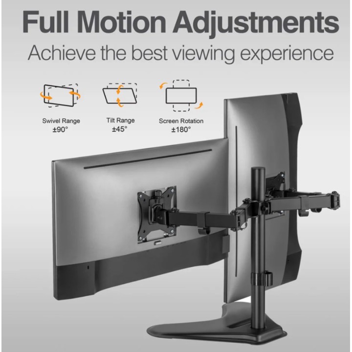 ARGOM ARG-BR-1605 DUAL MONITOR 32 DESK MOUNT