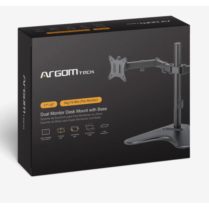 ARGOM ARG-BR-1605 DUAL MONITOR 32 DESK MOUNT