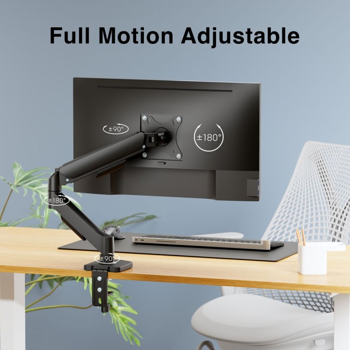 ARGOM ARG-BR-1613 MONITOR 17-32 DESK MOUNT/CLAMP & GROOMET