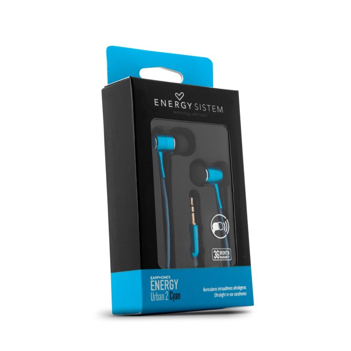 ENERGY   423132 AUDIFONO  URBAN 2 CYAN