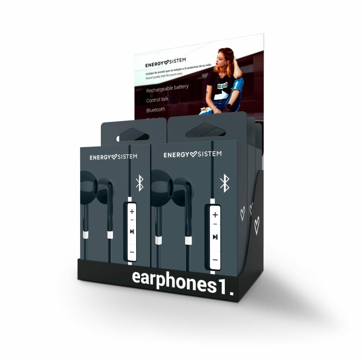 ENERGY  428175 Earphone 1 BT Audífono inserción bluetooth gris