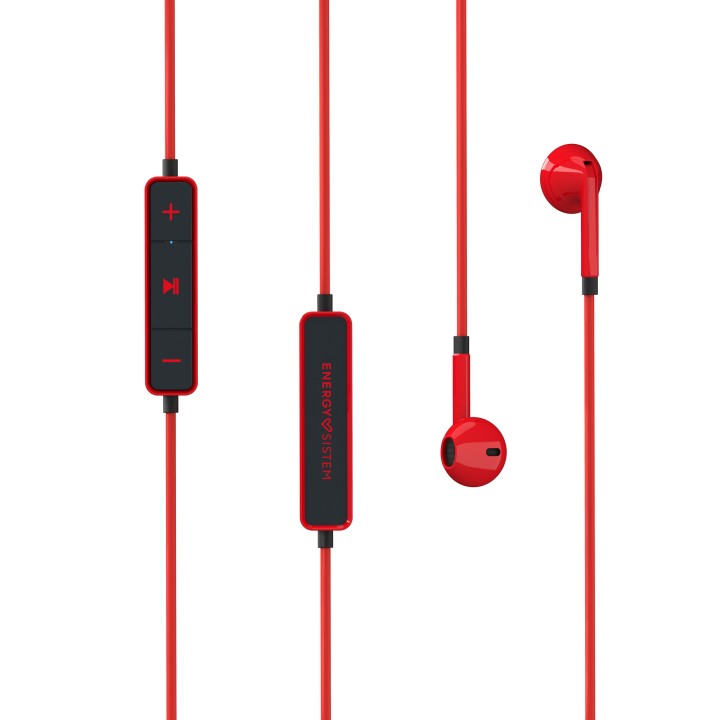 ENERGY  Earphone 1 RED Audífono inserción bluetooth rojo