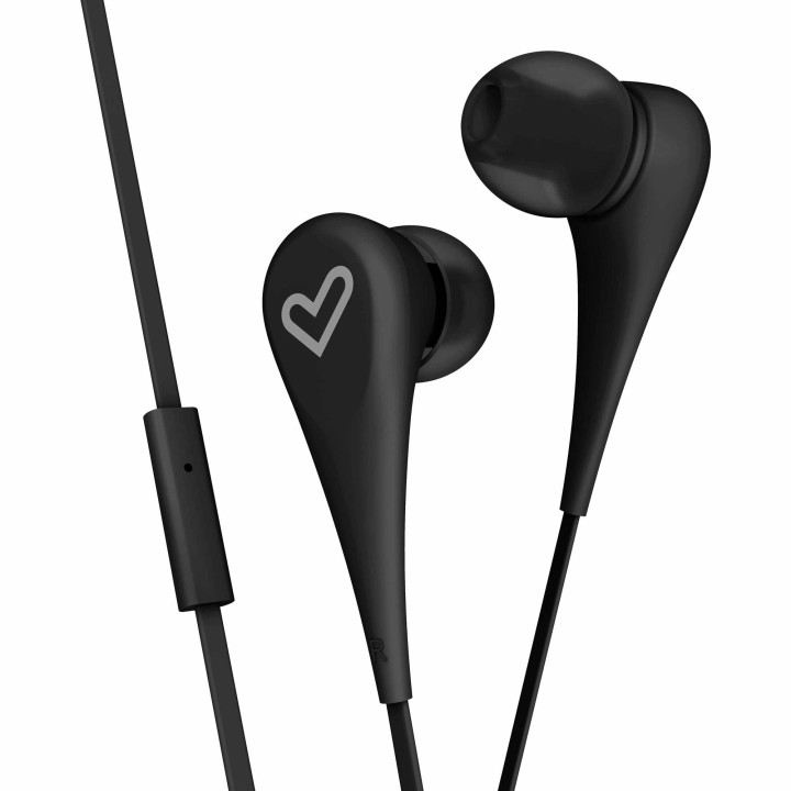 ENERGY  Sistem auricular con mic Earphone Style 1+ Black