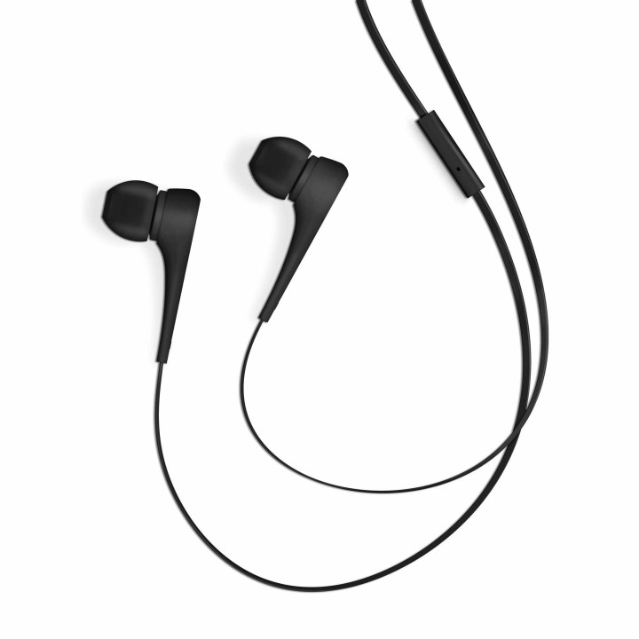 ENERGY  Sistem auricular con mic Earphone Style 1+ Black