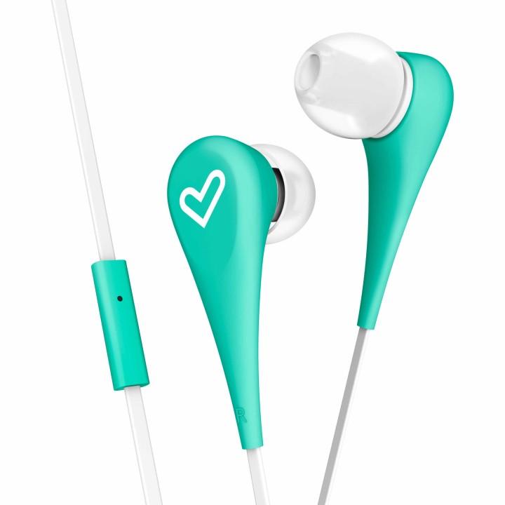 ENERGY  Sistem auricular con mic Earphone Style 1+ Mint