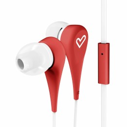 ENERGY  Sistem auricular con mic  Earphone Style 1+ RED