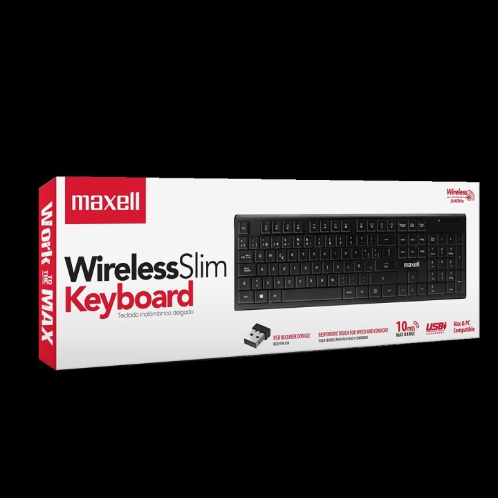 MAXELL 347110 TECLADO INALAMBRICO WKB-20