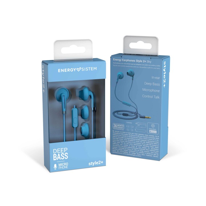 ENERGY  SISTEM EARPHONE STYLE 2+ SKY