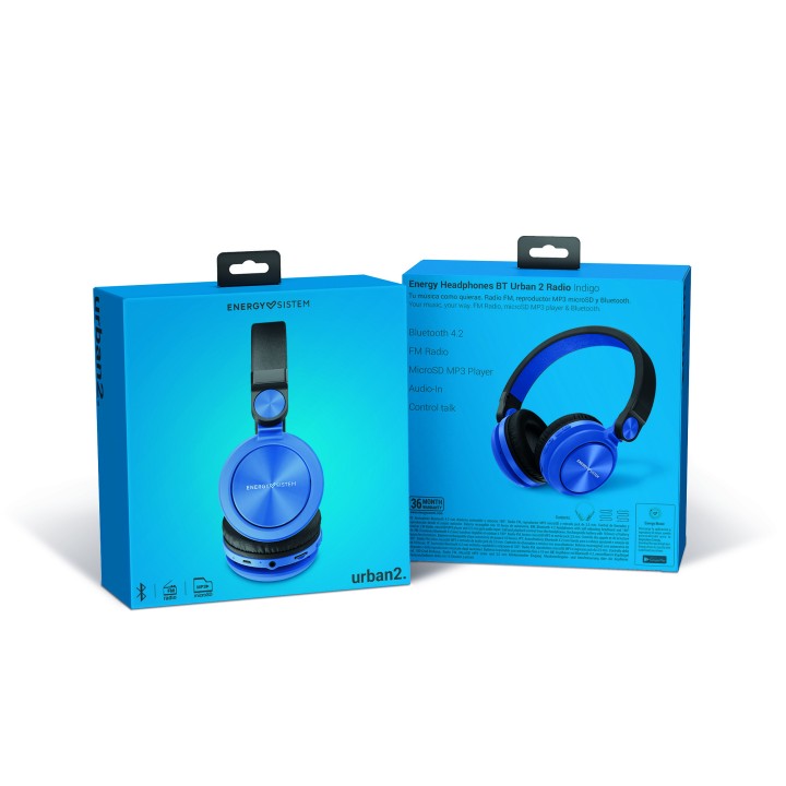 ENERGY  SISTEM 448142 BT URBAN 2 RADIO INDIGO