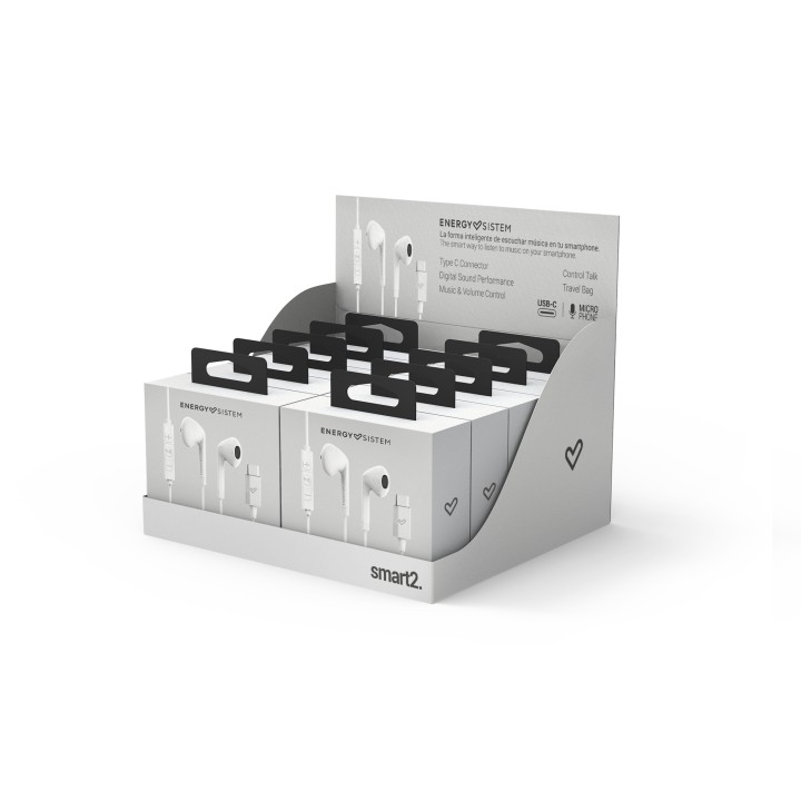 ENERGY  Sistem audífono pastilla Smart 2 Type C blanco