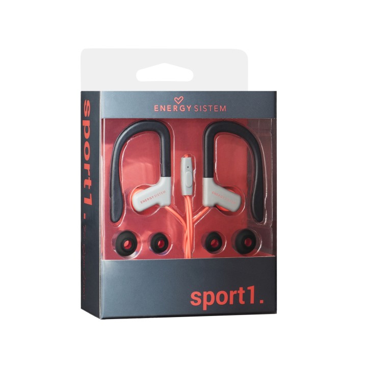 ENERGY  Sistem 429349 - Auricular deportivo ENERGY  Sistem Earphone Sport 1 RED