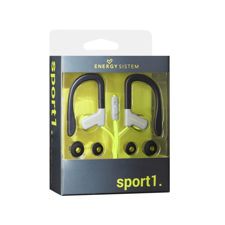ENERGY  429356 - Auricular deportivo ENERGY  Earphone Sport 1 Amarillo