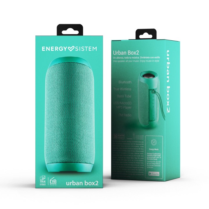 ENERGY  SISTEM 449330 URBAN BOX 2 JADE 10W