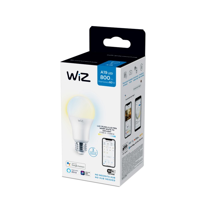 WIZ Wi-Fi TW/8.8W A19 927-50 E26 12/1PF