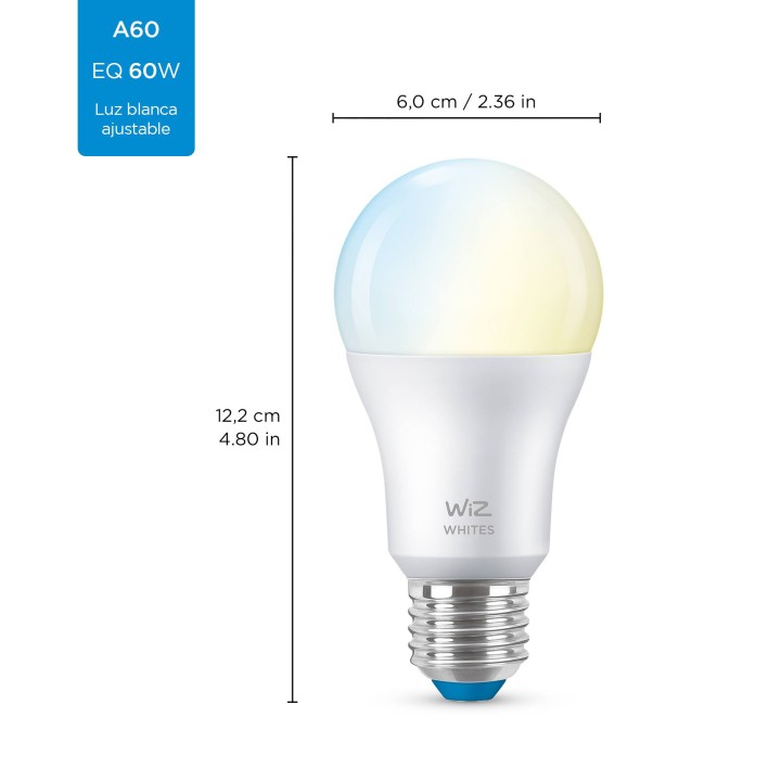 WIZ Wi-Fi TW/8.8W A19 927-50 E26 12/1PF
