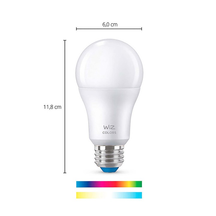 WIZ 8.8A19/WI-FI BLE COLOR/922-65 6/1PF