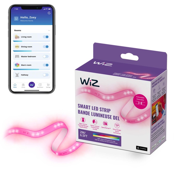 WIZ Wi-Fi LED Strip 2M 1600lm starterkit NAM