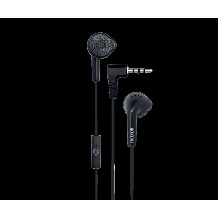 MAXELL 347360 AUDIFONO PASTILLA ESTEREO MIC NEGRO