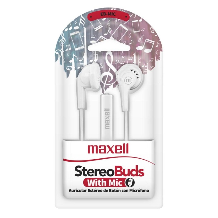 MAXELL 347361 AUDIFONO PASTILLA ESTEREO MIC