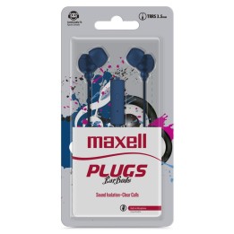 MAXELL 347366 AUDIFONO INTRAUDITIVO MIC AZUL