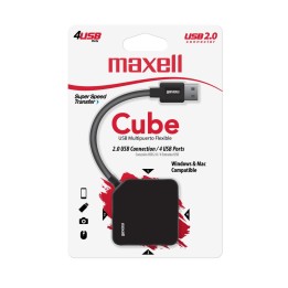 MAXELL 347644 HUB 2.0 CUBO 4 PUERTOS