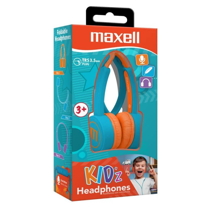 MAXELL 347672 AUDIFONO DIADEMA NIÑO K2-13 AZUL