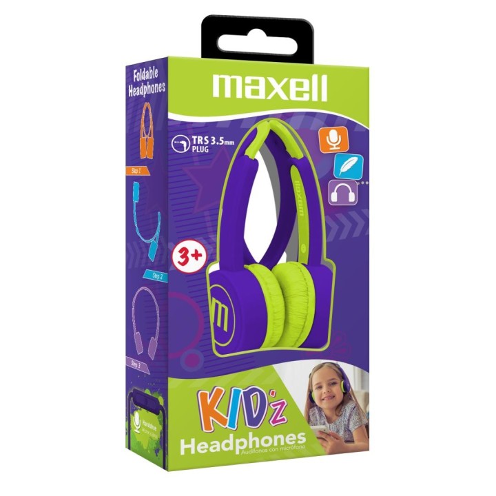 MAXELL 347673 AUDIFONO DIADEMA NIÑO K2-13 ROSADO