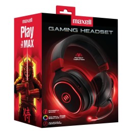 MAXELL 347834 HEADSET GAMING USB CON VIBRACION E ILUMINACION