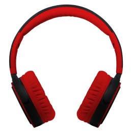 MAXELL 347853 AUDIFONO DIADEMA CON MIC HP-B52 ROJO