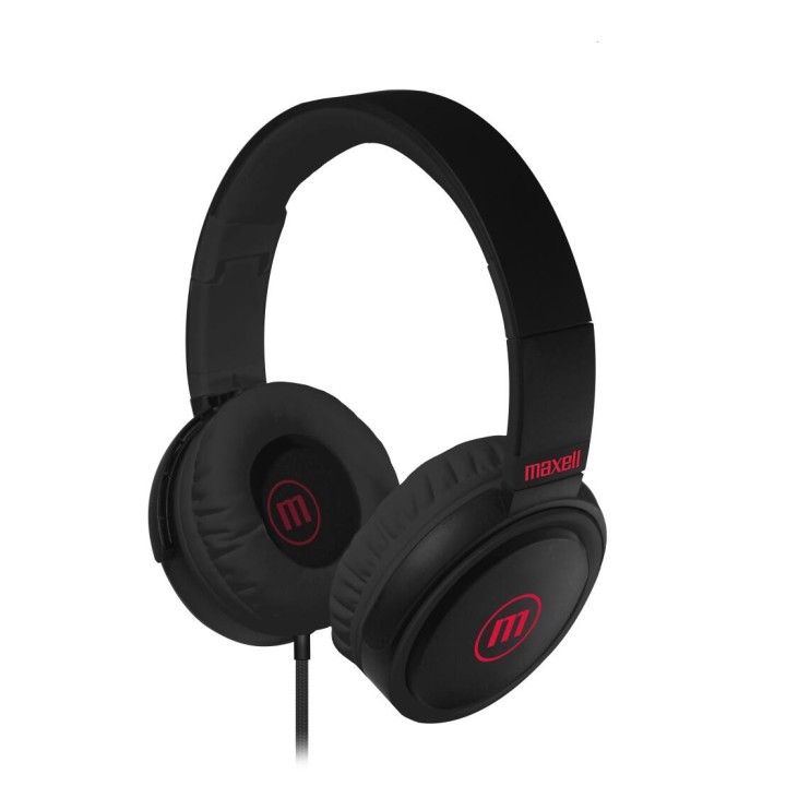 MAXELL 347855 AUDIFONO DIADEMA CON MIC HP-B52 NEGRO