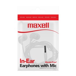 MAXELL 347946 AUDIFONO INTRAUDITIVO CON MIC BLANCO